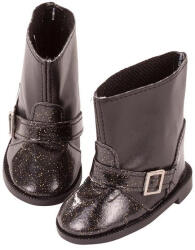  Götz csillámos fekete csizma (3403235)