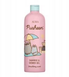 Pusheen Sampon és Tusfürdő Eper Illattal 500ml
