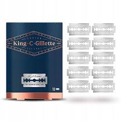 Gillette King C. Gillette borotvapengék, 10 darabos kiszerelés (7702018545018)