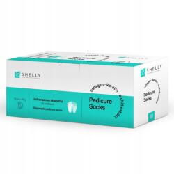 Shelly Eldobható zokni pedikűrhöz Shelly 10 db-os készlet, lábmaszk (734972)