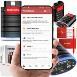 Thinkcar Thinkdiag Thinktool Diagnosztikai Teszter Thinkcar Full J. pl (TESTER SKANER ThinkCar ThinkDiag FULL)