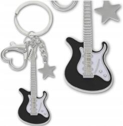 EdiBazzar Retro kulcstartó táskára, gitár, csillag, táska dísz (Brelok do kluczy torby Gitara zawieszka retro)