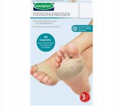 Sensiplast Lábvédő pánt, Size S/M, gél betét, kötött anyag, testszínű (4056233399974)