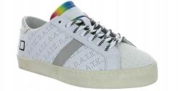 D. A. T. E D. a. t. e. Olasz női cipő Hill Low Calf fehér bőr 37-es méret (W301-HL-CA-WI)