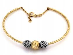 Lovrin Arany karperec 585 14k cirkónia kövekkel, 5.28g, állítható, női