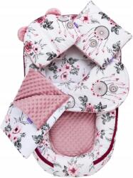 Jukki Babaágynemű Szett 5 részes Minky Kókuszpólya Jukki