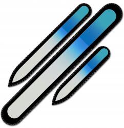 Mont Bleu 3 db-os színes üveg körömreszelő készlet R-BMS21
