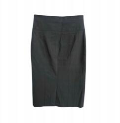  Karen Millen England Női cipzáras szoknya Elegáns Fekete 38 Eu (UB000015)