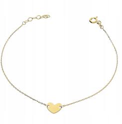 Lovrin Arany karkötő 375 finom szívvel, tökéletes ajándék, divatos (Lovrin)