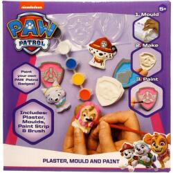 SAMBRO Mancs Őrjárat Gipszfigura készítő szett, forma, festékek, Diy Sambro (Psi Patrol Zestaw robienia figurek gipsowych)