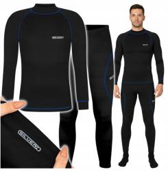 Ercole Férfi Termoaktív Fehérnemű Szett Termál Ruházat Felső és Alsó XL (Bielizna termoaktywna męska komplet F3F4N-XL)