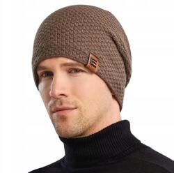 EdiBazzar Férfi Meleg Sapka Kerékpározáshoz Őszi Téli sport beanie Kétrétegű (Zimowa Czapka Męska ciepła)