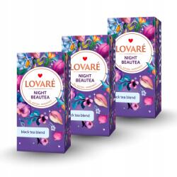 Lovare Night Beautea 48g (24 tasak, fekete tea) (4823115404381)