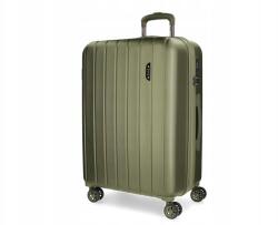 MOVOM Fa Khaki, Kagylómintás utazóbőrönd, 71x50x31cm, 108L, 531936A (nagy (531936A)