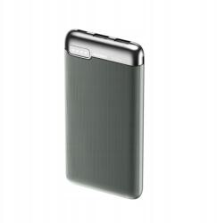 REMAX Powerbank, 10000mAh, külső akkumulátor, 20W gyorstöltés, szürke (TB2749_RPP625)