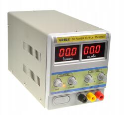 Yihua Laboratóriumi tápegység Yihua 3010D 30V 10A szimpla 2xLED CV/CC állítható (3010D)