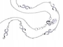 Lovrin 925-ös ezüst női nyaklánc cirkónia köves medállal, ajándéknak is kiváló (Lovrin 64760)