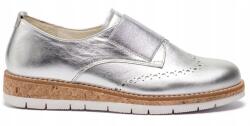 Gabor Női ezüst színű bőr félcipő 35-ös méret (62.557.10)