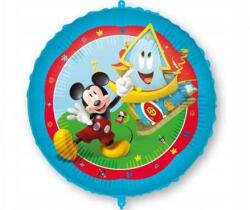 Procos Fólia lufi, Mesebeli Kerek Mickey Egér Disney, héliummal és levegővel tölthető, 46 cm