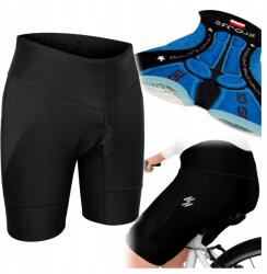 Ercole Férfi Kerékpáros Rövidnadrág M-es Méretben, 38-as, Zselés Betétes Bringás Nadrág (Spodenki kolarskie na rower czarne R140CM)