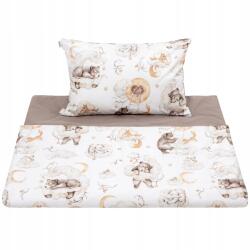 Jukki Babapárnahuzat 120x90-es Rácsos Ágyba Pamut Gyerek Ágyneműszett Jukki (5904506818228)