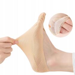  5 Pár Ujjas Zokni Nyomásmentes Ujjas Zoknik Bézs Színű 38 43 (Bomevarica9652548)