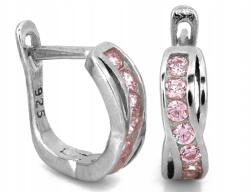 Lovrin Ezüst fülbevaló 925-ös lányoknak, súlya 1, 04g, magassága 9, 9mm, szélessége 3, 2mm (60326908)