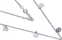 Lovrin Ezüst nyaklánc 925-ös áttört puzzle mintával, 2, 44g, finom, divatos ajándék (Lovrin 52001)