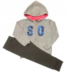 Atut Lány melegítő szett pulóver és lábszárvédő szürke 98cm (AP-7987-98-MEL1)