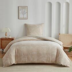  Oldbiao Ágyneműhuzat 155x220 cm Párnahuzattal 80 x 80 cm Puha Bézs (B0CBRTZ4XB)