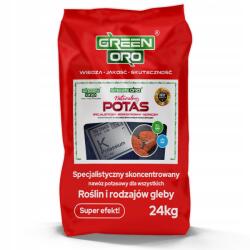 Green Oro Tavaszi műtrágya Kálium Só Kálium 60% Tui zöldség-gyümölcs fű 24kg (5904257501691)