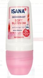 Isana Soft Blossom Golyós Dezodor, Finom Virágos Rózsaszín 50 ml (294700)