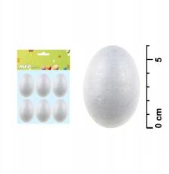 MFP tojás 6cm/6db polisztirol 2221333 (8595138553235)