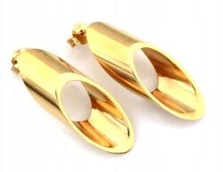 Lovrin Divatos, lógós, ezüst fülbevaló, aranyozott, stekkeres, 925-ös finomságú, 8, 39g, nőknek