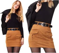  Női mini ceruzaszoknya, művelúr szoknya, alkalmi szoknya méret méret (Spódniczka ołówkowa mini)