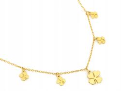 Lovrin Női nyaklánc 925-ös ezüstből, négylevelű lóherével a szerencséért, márkás és stílusos (63521483)