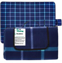 Vitolog Összecsukható piknik takaró, strandtakaró hőszigeteléssel, vízálló, 200x150 cm (Vitolog koc mata piknikowa na plażę piknik)