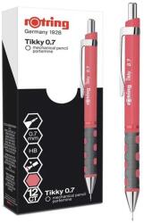 rOtring Nyomósirón 0, 7mm, tearózsa test, Rotring Tikky - suplix
