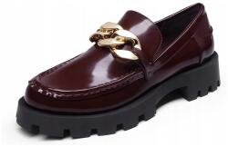  Dream Pairs Bordó Platformos Női Mokaszinok 40-es Méret (B0B2RXFDC3)