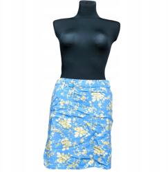 next Midi Szoknya Kényelmes Stílusos Kék Fehér Virágokkal 44-es Méret (UB000194)