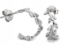 Lovrin Fülbevaló Ágak Levelek Ezüst 925 Stift Súly 1, 75g finom ajándékba