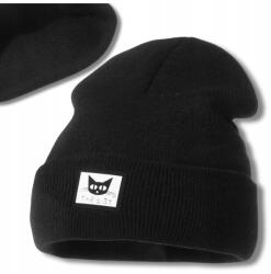 EdiBazzar Meleg téli-őszi sapka macskával, női, tini, uniszex, fekete (5905884028155)