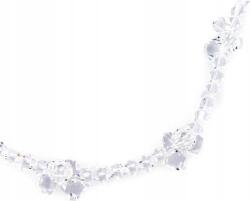 Lovrin Gazdagon cirkóniákkal díszített, 925-ös finomságú ezüst nyaklánc, elegáns r45