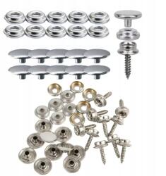  Napy jacht caravan ponyva. Rozsdamentes napa 10db (NAPY jacht caravan plandeka. Nierdzewna napa)