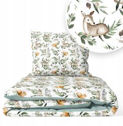 Ankras Ágyneműhuzat 135x100 Gyerek 2EL 100x135 Kiságyhoz (SARNA W LIŚCIACH P-2 135/100 40/60 / TRELIS)