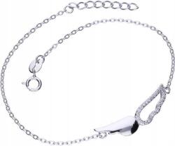 Lovrin Ezüst 925 karkötő szárnyak cirkónia kövekkel 1, 80g modern divatos modell (Lovrin 51539)