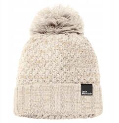 Jack Wolfskin női téli sapka, meleg, pomponos beanie (4064993573435)
