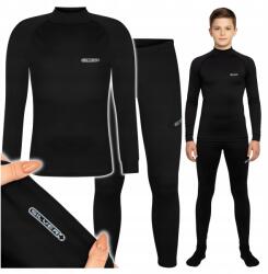 Ercole Komplett Gyerek Sí aláöltöző Szett (Blúz, Leggings, Nadrág) Termoaktív 158-as Méret (KOMPLET termoaktywny dziecięcy T-F03F04-)