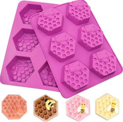  Méhecskés szilikon öntőforma