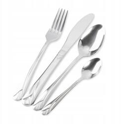 Kamille Evőeszköz Készlet 24 Részes Étkészlet (5238R)